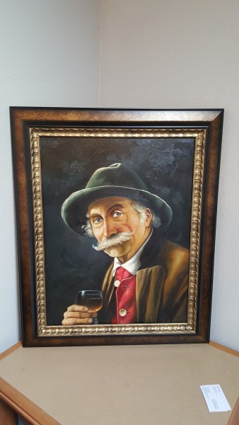 Customer photograph of a finished painting