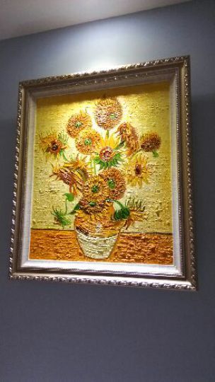 Customer photograph of a finished painting