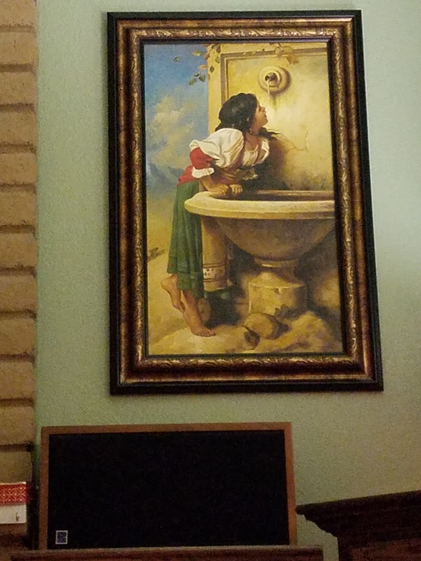 Customer photograph of a finished painting