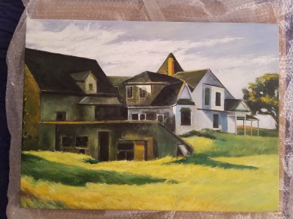 Customer photograph of a finished painting