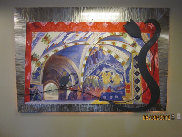 Customer photograph of a finished painting