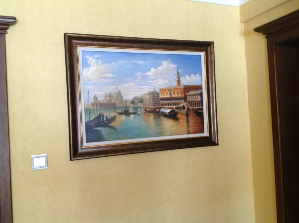 Customer photograph of a finished painting