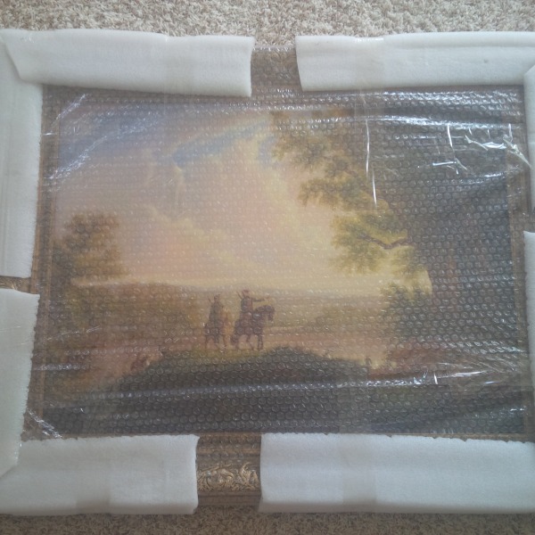 Customer photograph of a finished painting