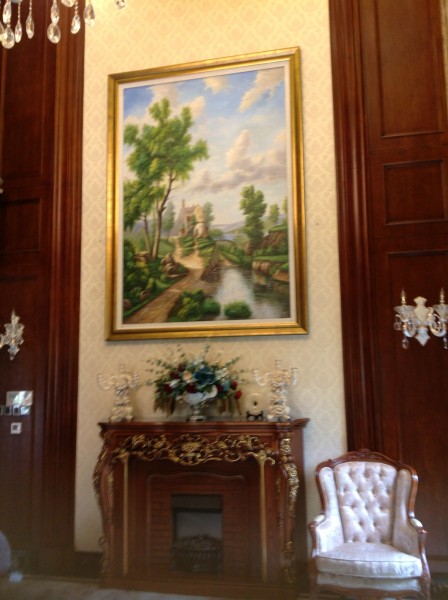 Customer photograph of a finished painting