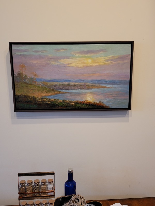 Customer photograph of a finished painting