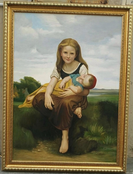 Customer photograph of a finished painting