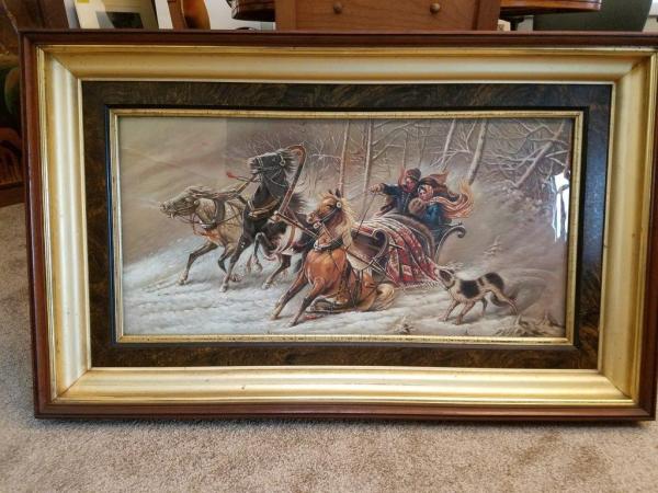 Customer photograph of a finished painting