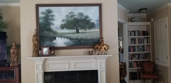 Customer photograph of a finished painting