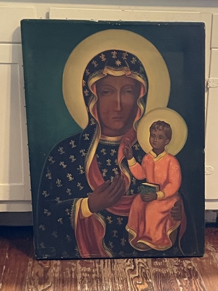 Customer photograph of a finished painting
