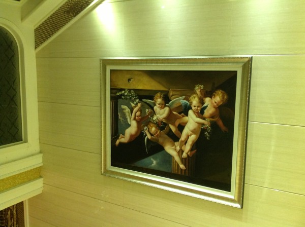 Customer photograph of a finished painting