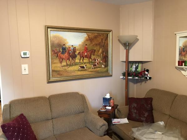 Customer photograph of a finished painting