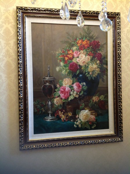 Customer photograph of a finished painting