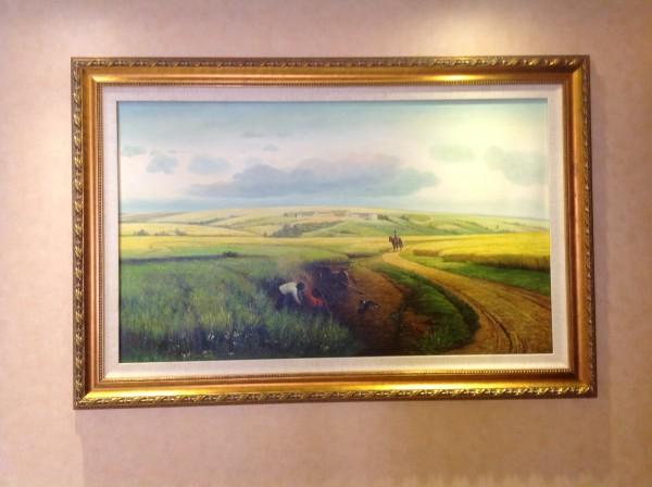 Customer photograph of a finished painting
