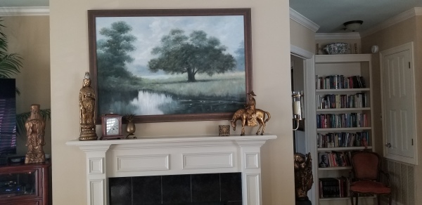 Customer photograph of a finished painting