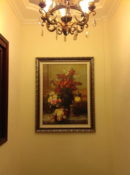 Customer photograph of a finished painting