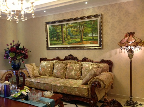 Customer photograph of a finished painting
