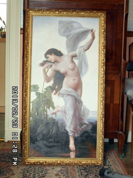 Customer photograph of a finished painting