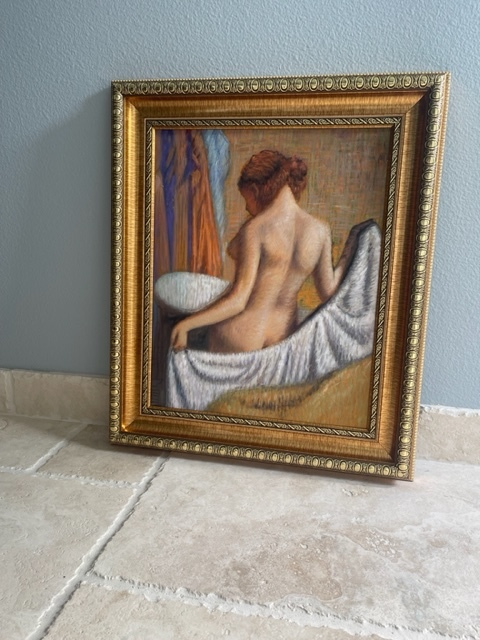 Customer photograph of a finished painting